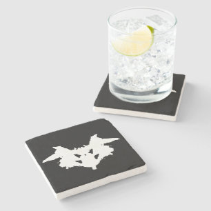 Dessous-de-verre En Pierre Inkblot de Rorschach