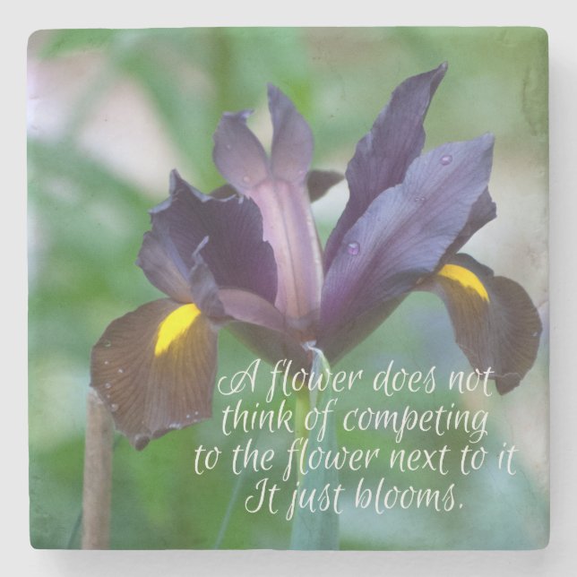 Dessous-de-verre En Pierre Iris (Devant)