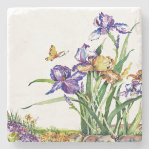 Dessous-de-verre En Pierre Iris sauvages