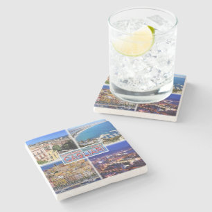 Dessous-de-verre En Pierre IT2027 Europe - Italie - Sardaigne - Cagliari - Ha