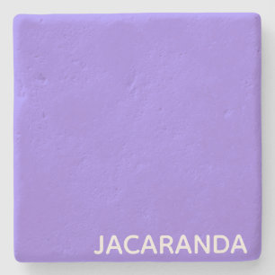 Dessous-de-verre En Pierre Jacaranda purple color