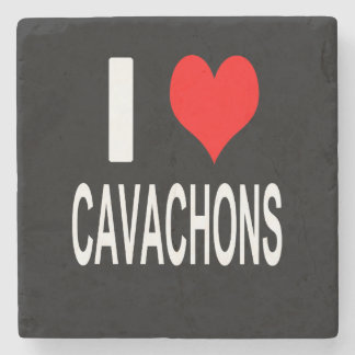 Dessous-de-verre En Pierre J'aime les Cavachons