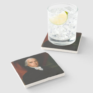 Dessous-de-verre En Pierre James Madison le 4ème président : Amérique colonia