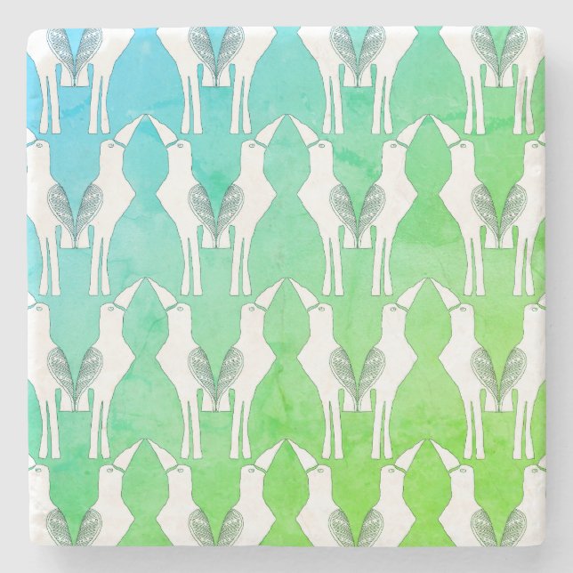 Dessous-de-verre En Pierre Javan Mina Bird Dessous de verre (Devant)