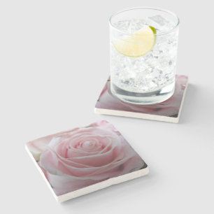 Dessous-de-verre En Pierre Jolie fleur de rose