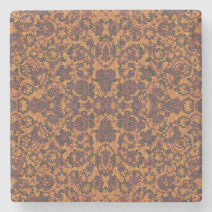 Dessous-de-verre En Pierre Jolis motifs cachemire vintage