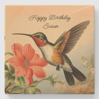 Dessous-de-verre En Pierre Joyeux Dessous de verre de pierre de colibri d'ann