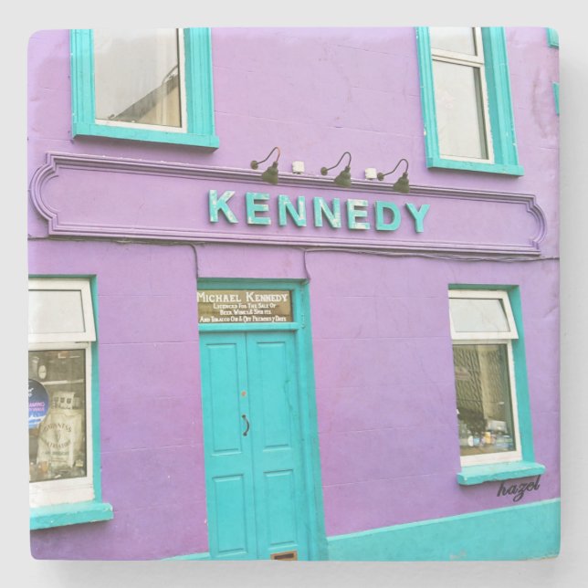 Dessous-de-verre En Pierre Kennedy, Kennedy's Dingle, Dingle Pubs, Irish Pubs (Devant)