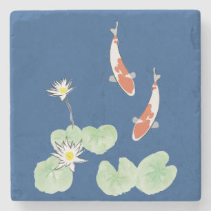 Dessous-de-verre En Pierre Koi Pond