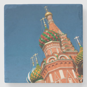 Dessous-de-verre En Pierre Kremlin, Vasiliy Blessed   Moscou, Russie