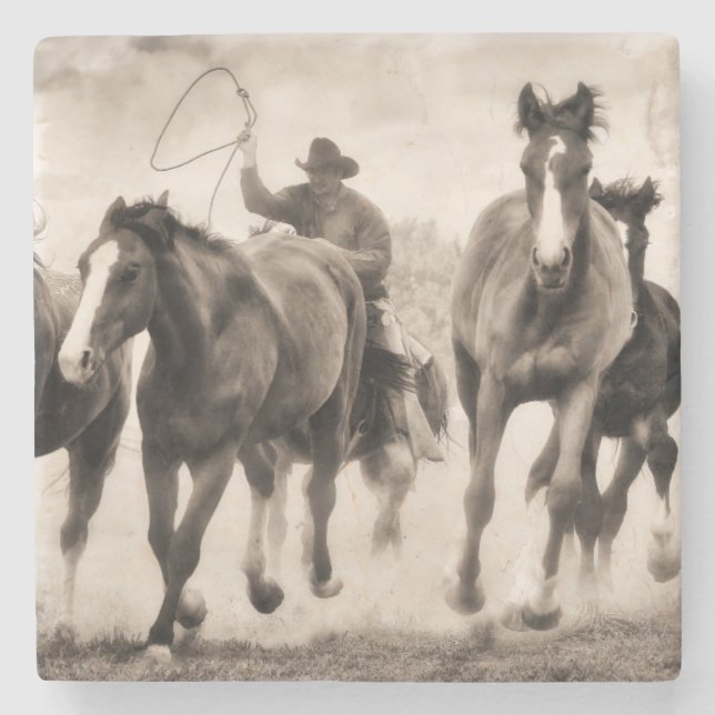 Dessous-de-verre En Pierre La Chase I (Devant)