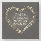 La gentillesse de jet aiment autour des confettis