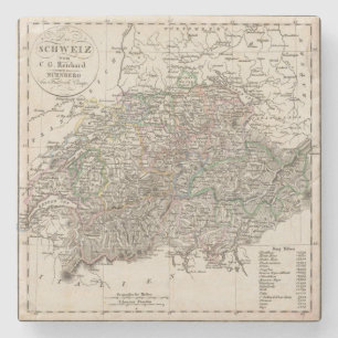 Dessous-de-verre En Pierre la Suisse