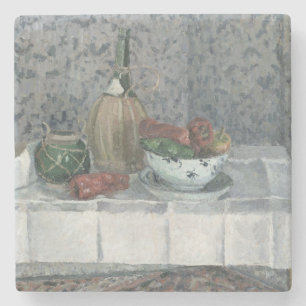 Dessous-de-verre En Pierre La vie de Camille Pissarro   toujours avec des