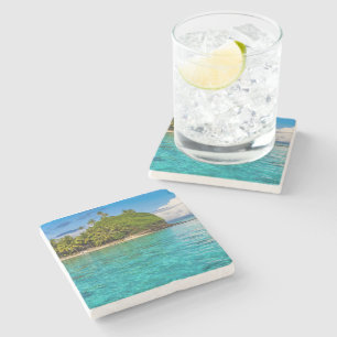 Dessous-de-verre En Pierre Lagon de Bora Bora