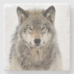 Dessous-de-verre En Pierre L'Amour du loup