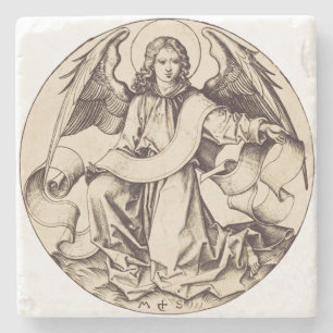 Dessous-de-verre En Pierre L'Ange de saint Matthieu - Symbole de l'art raffin