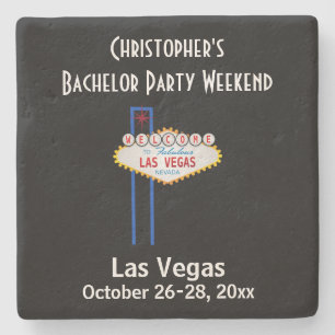 Dessous-de-verre En Pierre Las Vegas Bachelor Party Guys Week-end Voyage