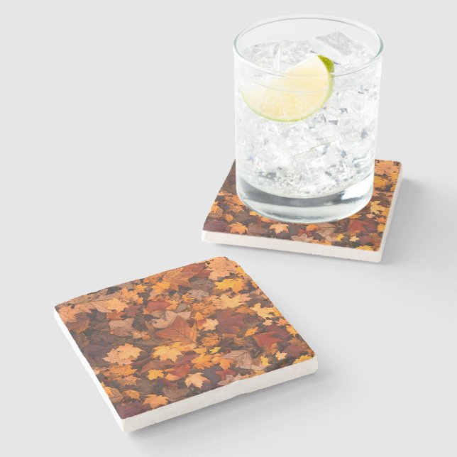 Dessous-de-verre En Pierre l'automne (Côté)