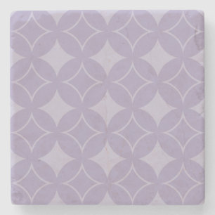Dessous-de-verre En Pierre Lavender shippo motif