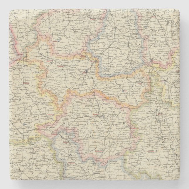 Dessous-de-verre En Pierre Le Belarus et l'Ukraine (Devant)