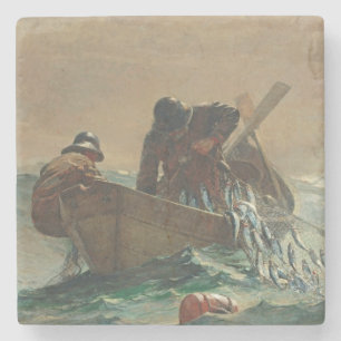 Dessous-de-verre En Pierre Le filet d'harengs, 1885 (huile sur la toile)