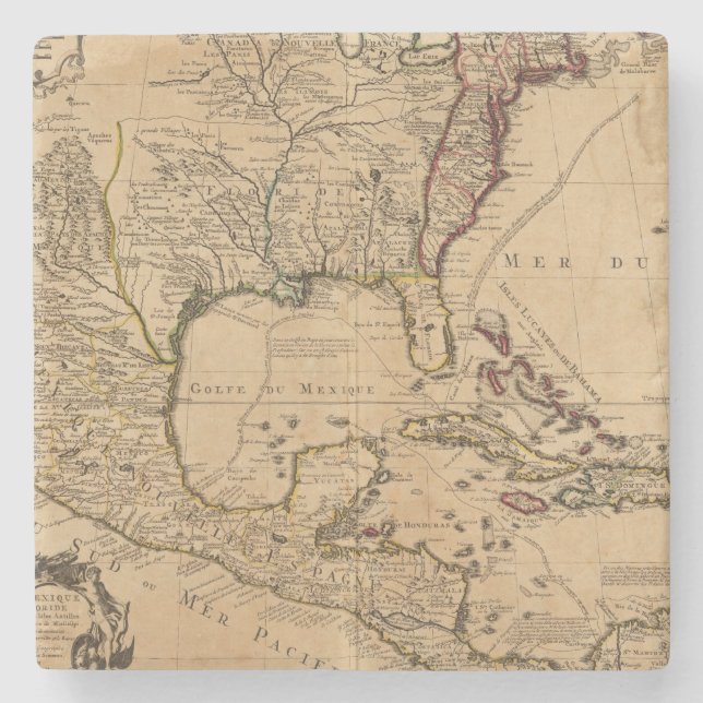 Dessous-de-verre En Pierre Le Mexique 10 (Devant)