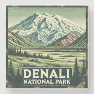 Dessous-de-verre En Pierre Le Parc national de Denali