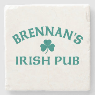 Dessous-de-verre En Pierre Le Pub Irlandais Brennan's