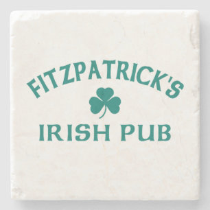 Dessous-de-verre En Pierre Le pub irlandais de Fitzpatrick