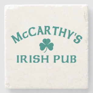 Dessous-de-verre En Pierre Le pub irlandais de McCarthy