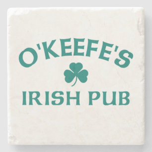 Dessous-de-verre En Pierre Le pub irlandais d'O'Keefe