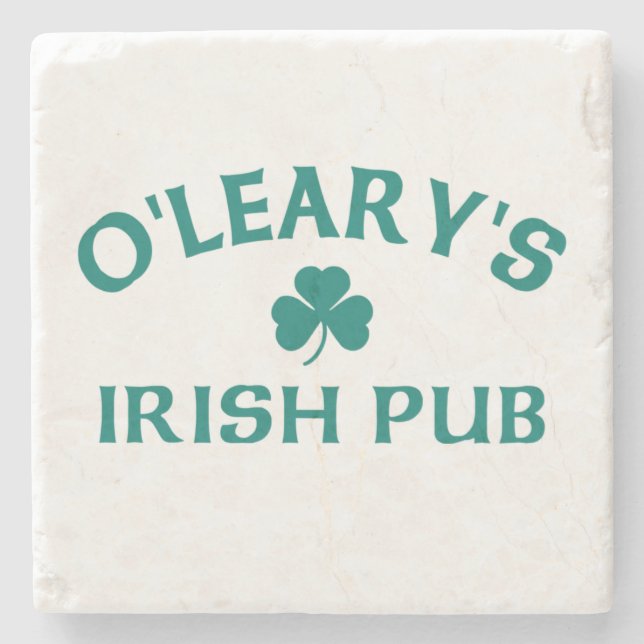 Dessous-de-verre En Pierre Le pub irlandais O'Leary (Devant)