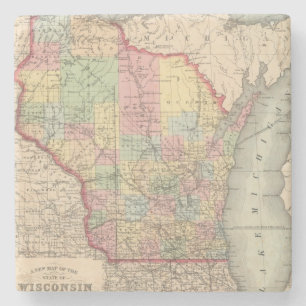 Dessous-de-verre En Pierre Le Wisconsin 7