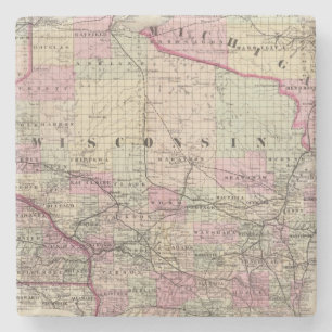 Dessous-de-verre En Pierre Le Wisconsin 9