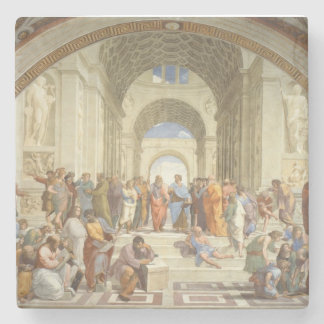 Dessous-de-verre En Pierre L'école de Raphael d'Athènes