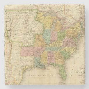 Dessous-de-verre En Pierre Les Etats-Unis d'Amérique 4 2