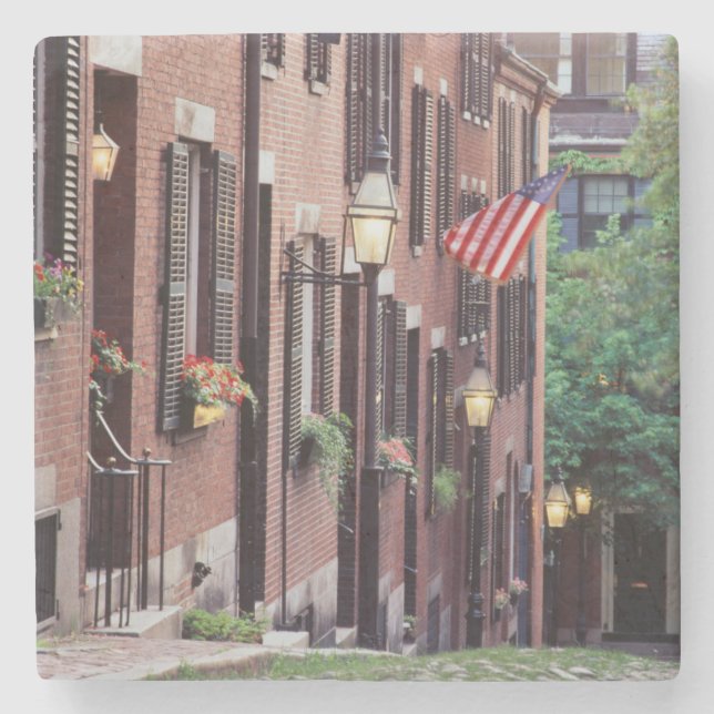 Dessous-de-verre En Pierre Les Etats-Unis, le Massachusetts, Boston, Chambres (Devant)
