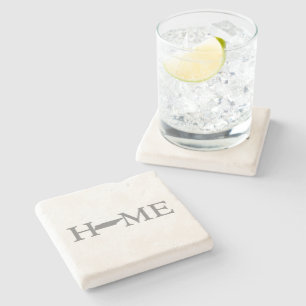 Dessous-de-verre En Pierre LETTRE EN FORME D'ÉTAT DU Tennessee Tennessean