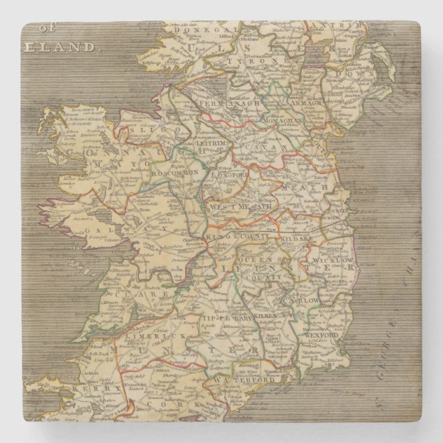 Dessous-de-verre En Pierre L'Irlande 8 (Devant)