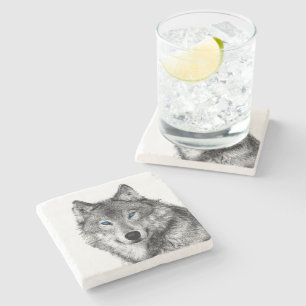 Dessous-de-verre En Pierre Loup