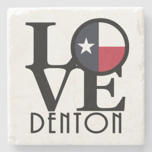 Dessous-de-verre En Pierre LOVE Denton
