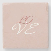 Love Rose Gold Color Calligraphy Script