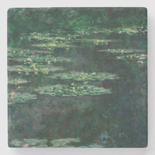 Dessous-de-verre En Pierre Lys d'eau (par Claude Monet)