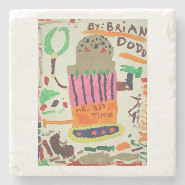 Dessous-de-verre En Pierre M. de premier rang (Devant)