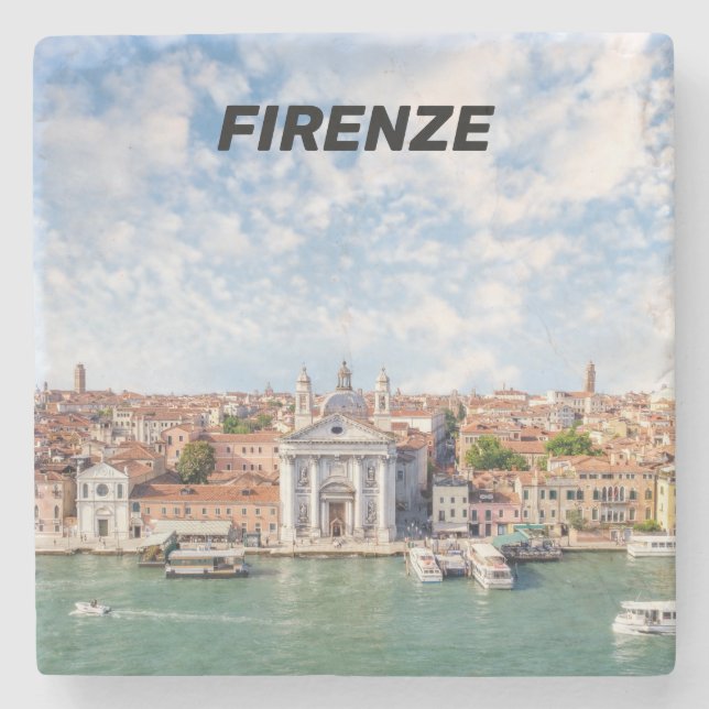 Dessous-de-verre En Pierre Magnifique Firenze - Italie (Devant)