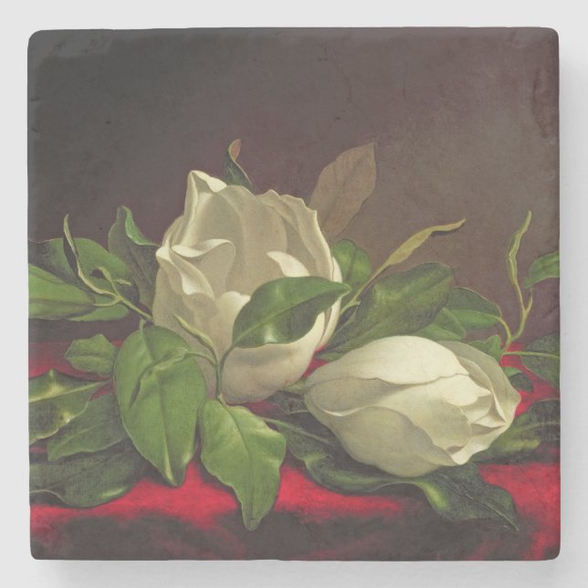 Dessous-de-verre En Pierre Magnolia (Devant)