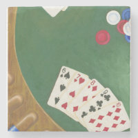 Main de Poker gagnante six à dix