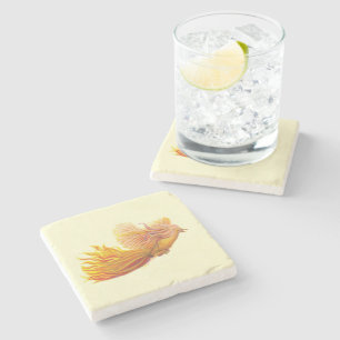 Dessous-de-verre En Pierre Majestic Phoenix Bird
