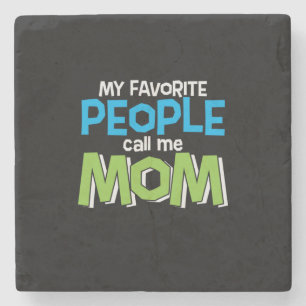 Dessous-de-verre En Pierre Maman Poison Favorite People Call